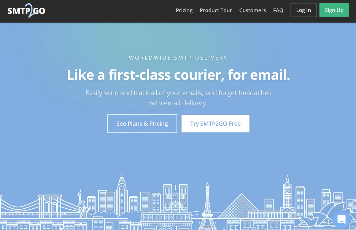 smtp to go