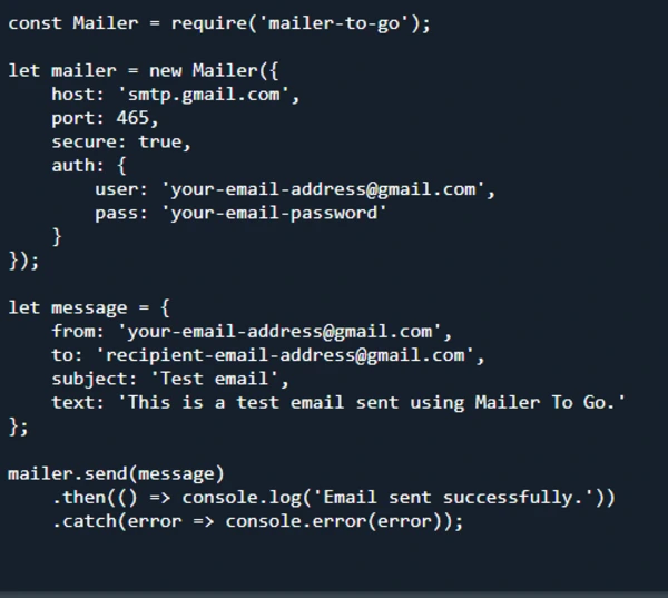 txt email node mtg
