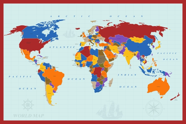 carte géographique