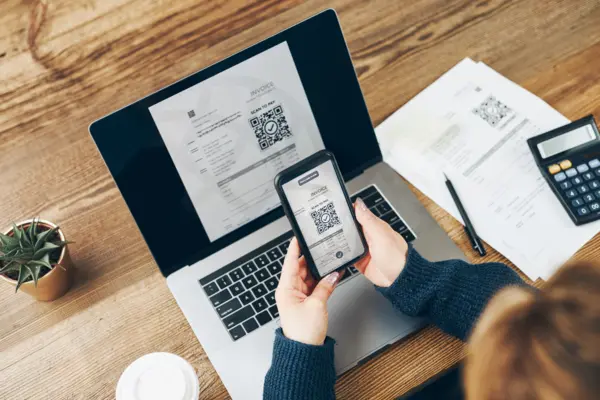 paiement QR par facture e-mail