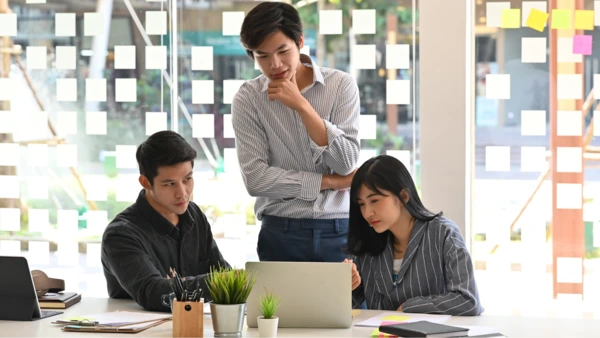équipe de marketing par email