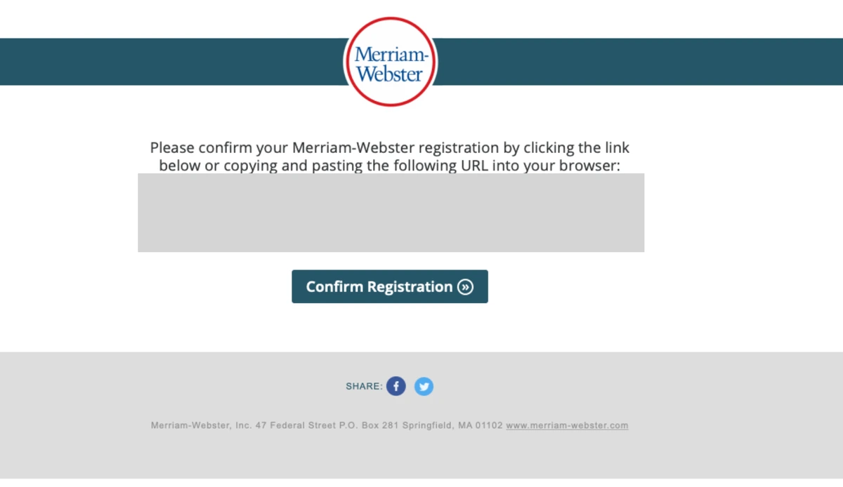 e-mail de confirmation d'action