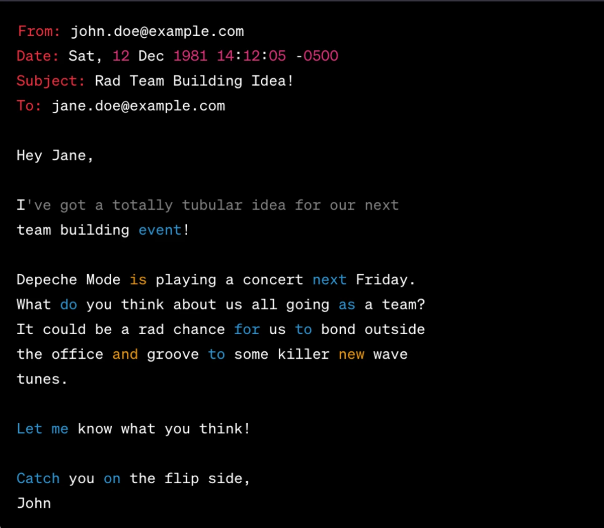 1980s smtp email
