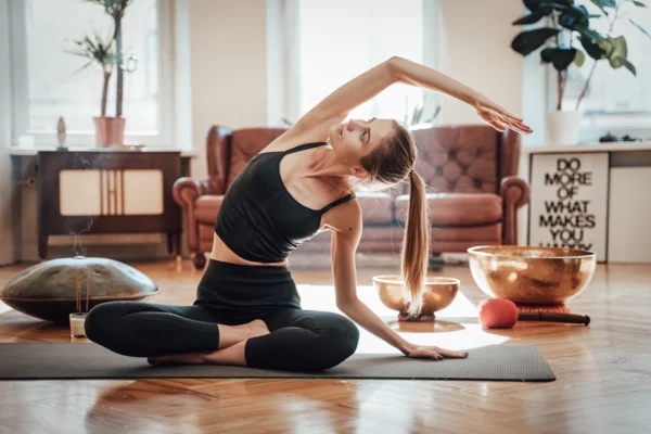 apprécier l'équipement de yoga